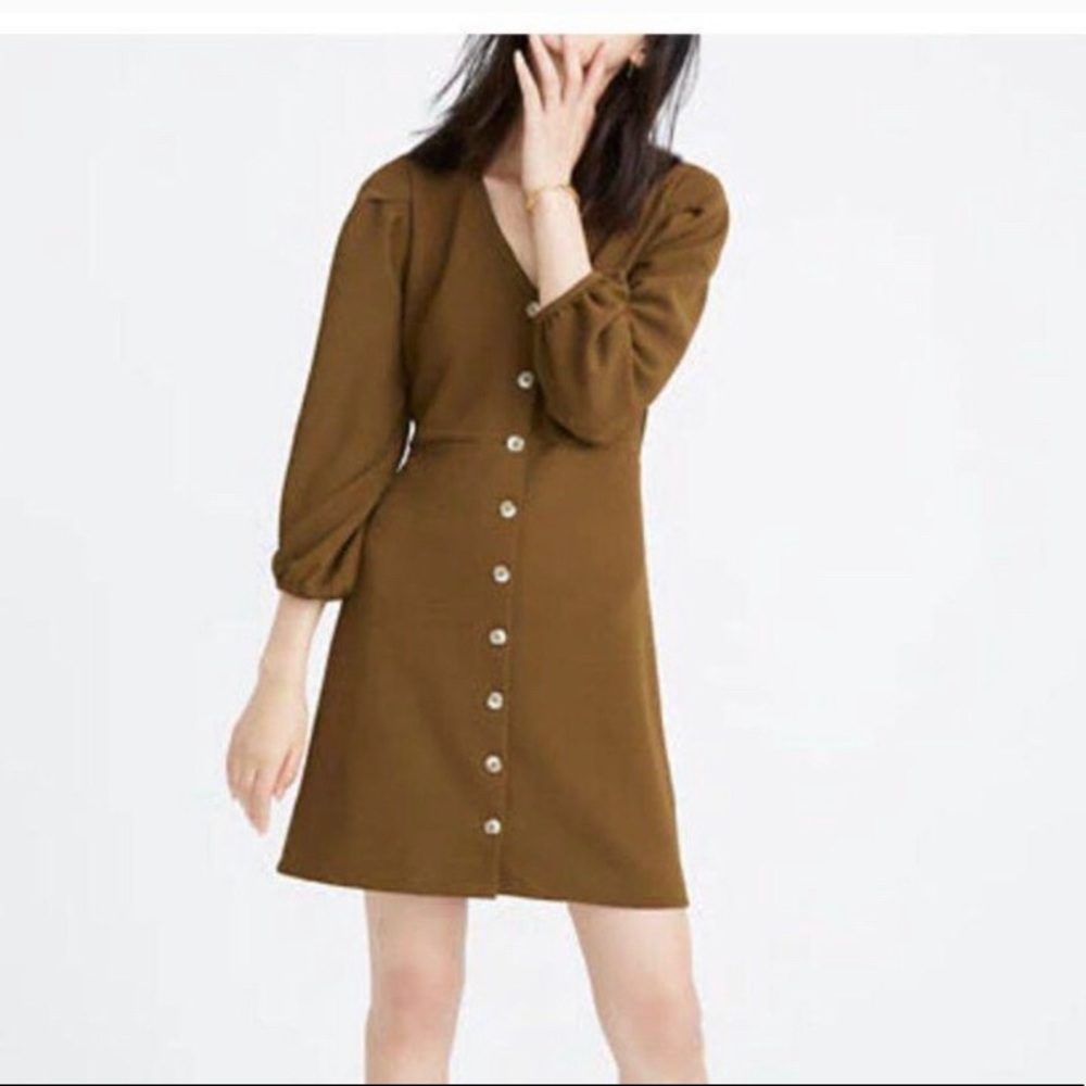 Madewell Olive Dress